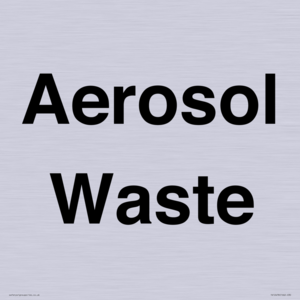 Aerosol Waste